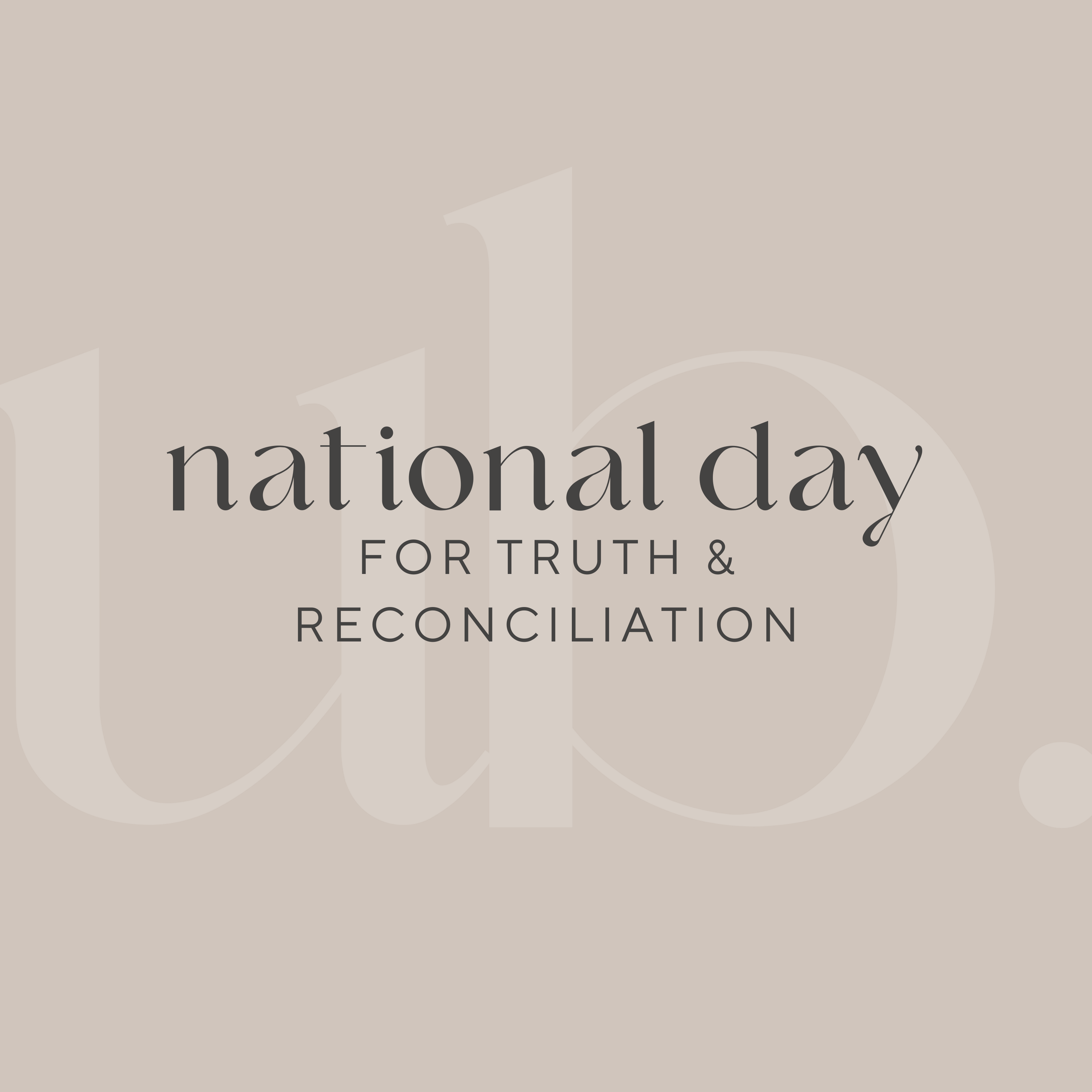 National Day for Truth and Reconciliation